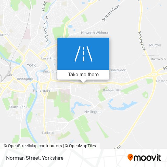 Norman Street map