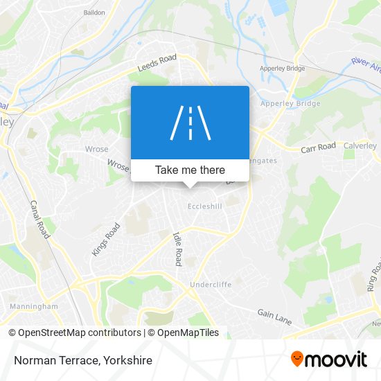 Norman Terrace map