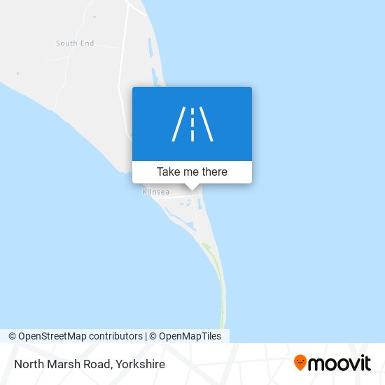 North Marsh Road map