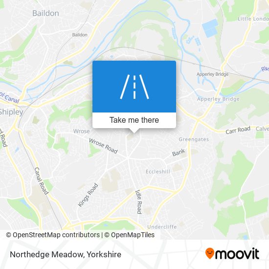 Northedge Meadow map
