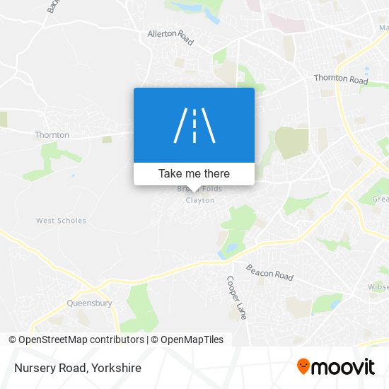 Nursery Road map