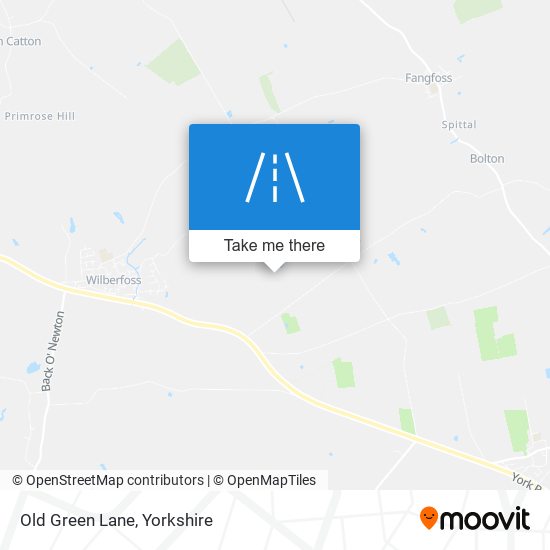 Old Green Lane map