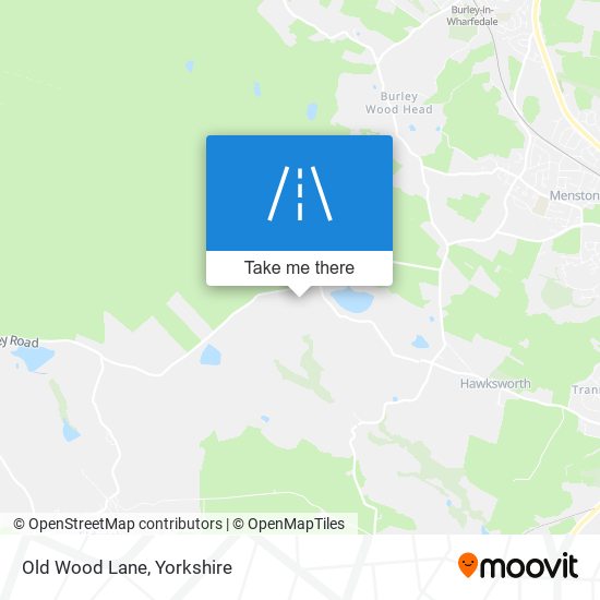 Old Wood Lane map