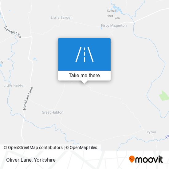 Oliver Lane map