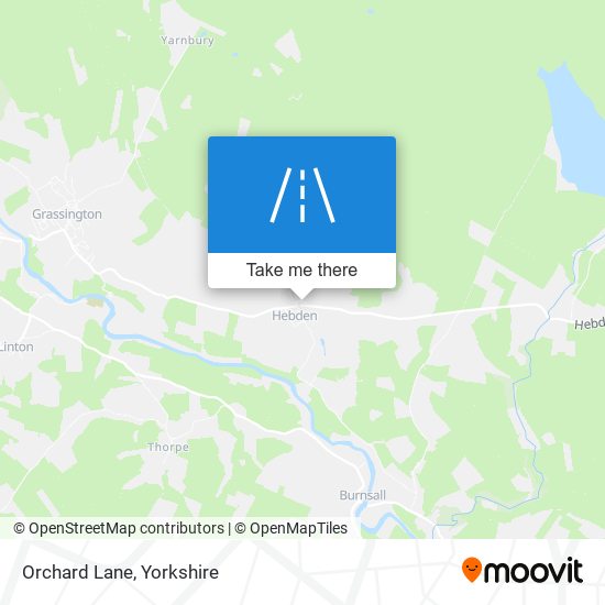 Orchard Lane map