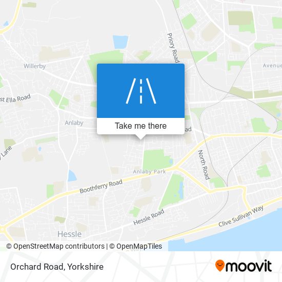 Orchard Road map