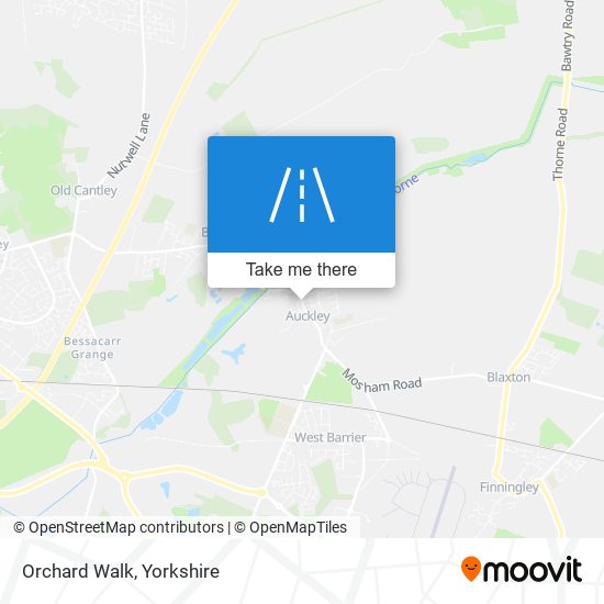Orchard Walk map