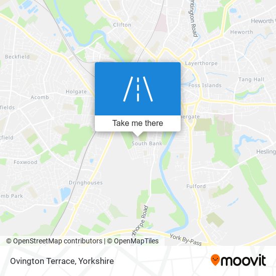 Ovington Terrace map
