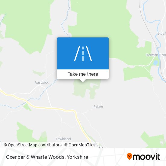 Oxenber & Wharfe Woods map