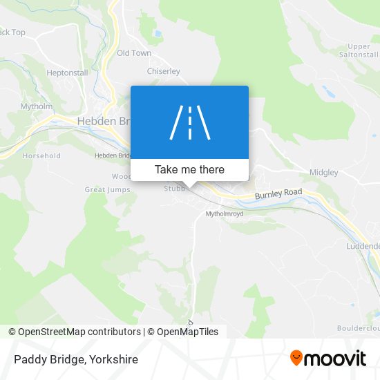 Paddy Bridge map