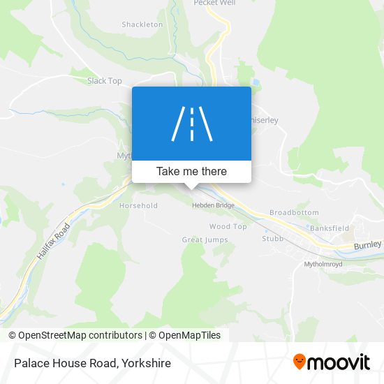 Palace House Road map