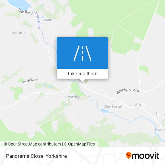 Panorama Close map