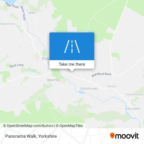Panorama Walk map