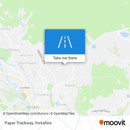 Paper Trackway map