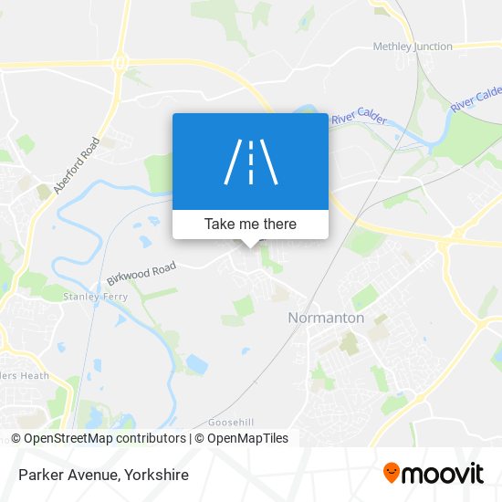 Parker Avenue map