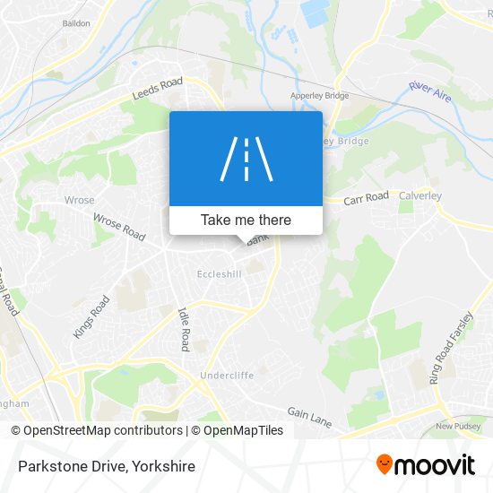 Parkstone Drive map