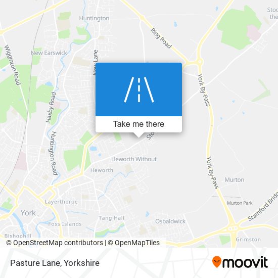 Pasture Lane map