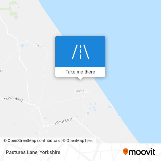 Pastures Lane map