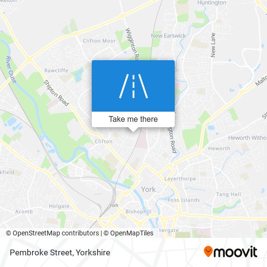 Pembroke Street map