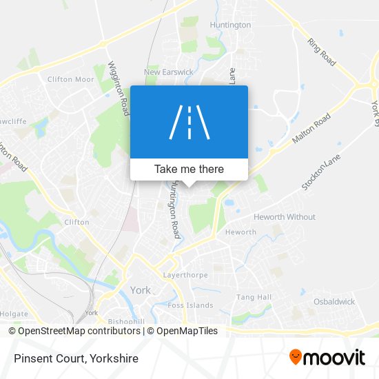 Pinsent Court map