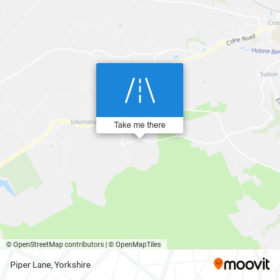 Piper Lane map