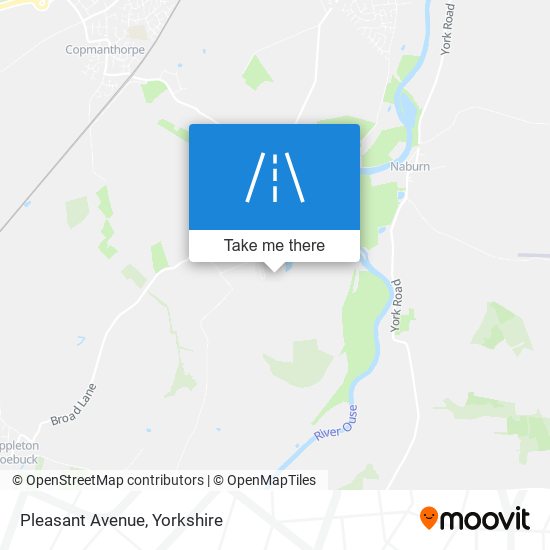 Pleasant Avenue map