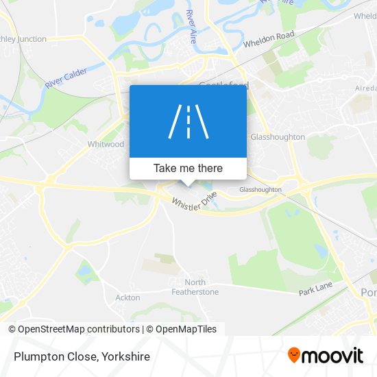 Plumpton Close map