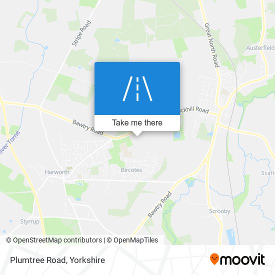 Plumtree Road map