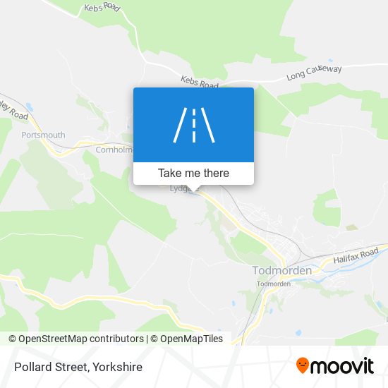 Pollard Street map