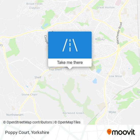 Poppy Court map