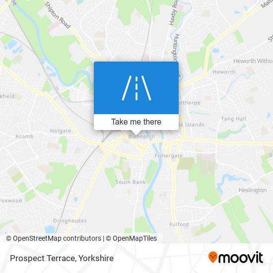 Prospect Terrace map