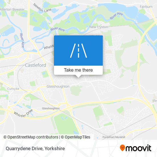 Quarrydene Drive map