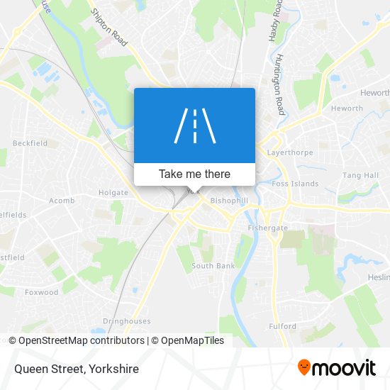 Queen Street map