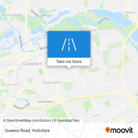 Queens Road map