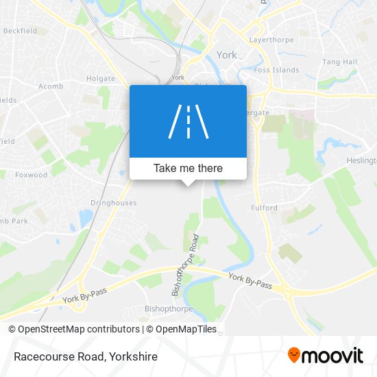 Racecourse Road map