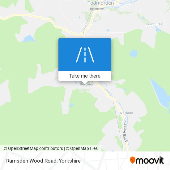 Ramsden Wood Road map