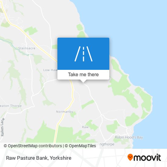 Raw Pasture Bank map