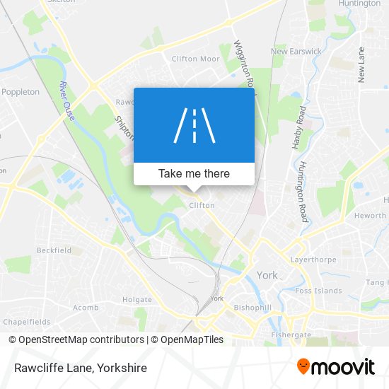 Rawcliffe Lane map