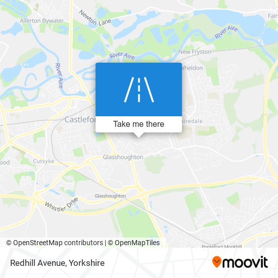 Redhill Avenue map