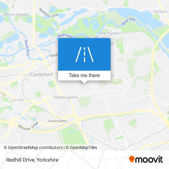 Redhill Drive map