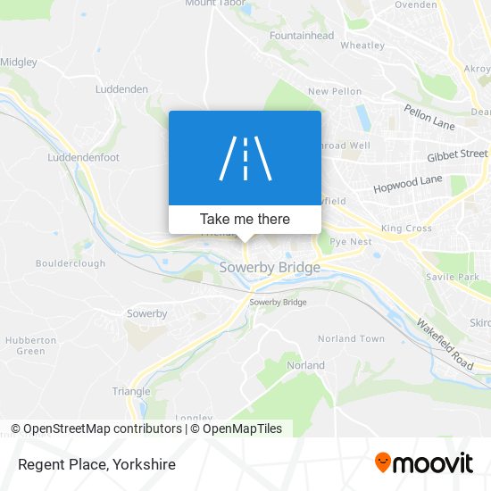 Regent Place map