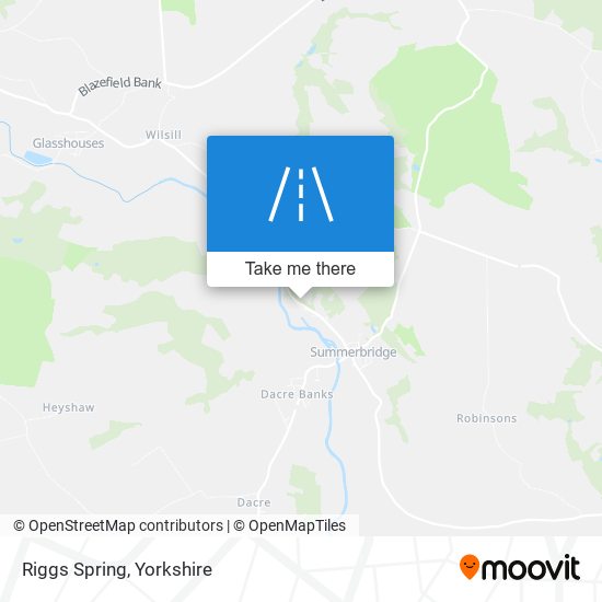 Riggs Spring map