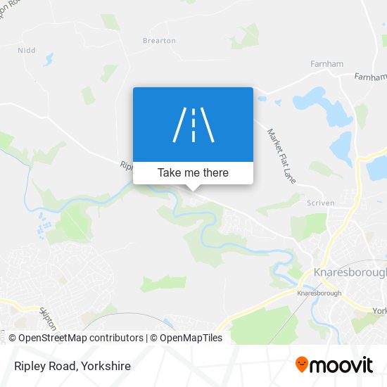 Ripley Road map