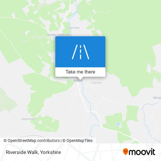 Riverside Walk map