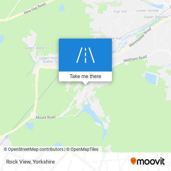 Rock View map