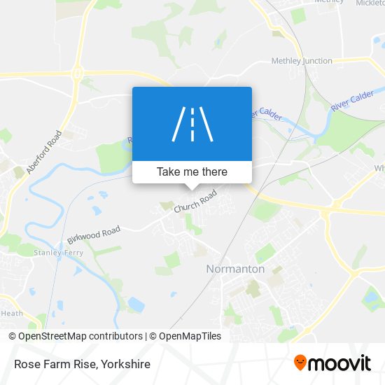 Rose Farm Rise map