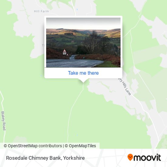 Rosedale Chimney Bank map