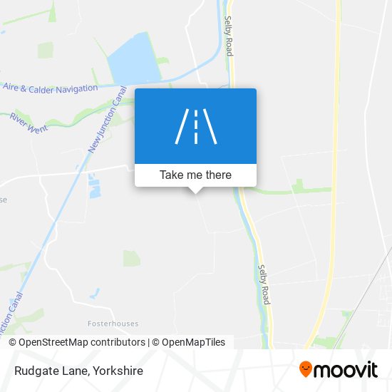 Rudgate Lane map