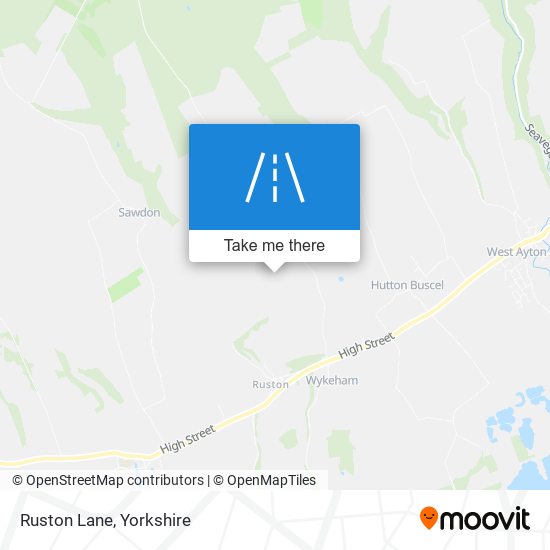 Ruston Lane map
