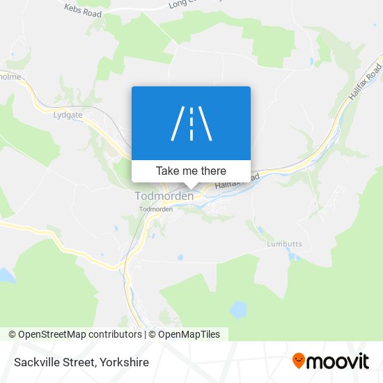 Sackville Street map